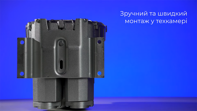 Одноступінчастий компресор для басейну Grino Rotamik SKH 300 T1.B, 312 м&sup3;/год, 3 фази 23514 фото