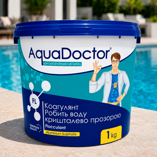 Флокулянт гранульований AquaDoctor FL, 1 кг 19394 фото