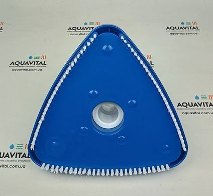 Щетка для дна треугольная Aquant поворотная T67 фото