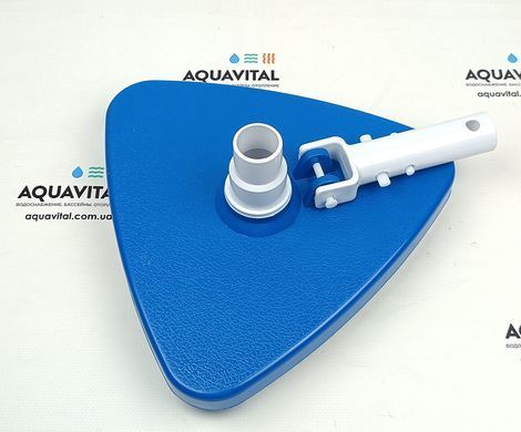 Щетка для дна треугольная Aquant поворотная T67 фото