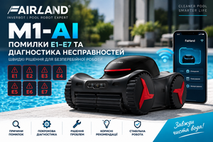 Fairland M1-AI: ошибки E1&ndash;E7 и диагностика неисправностей фото