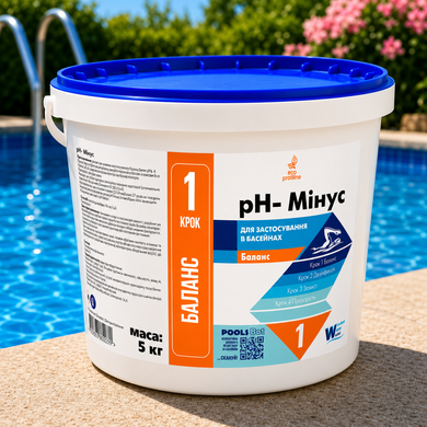 Засіб для зниження рівня pH Window World Water pH- Мінус, 5 кг 10601001 фото