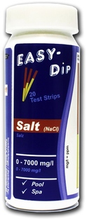 Тест полоски Water-I.D Easy-Dip на определение соли NaCl TSL600 фото