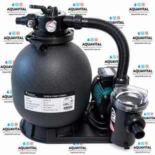 Emaux FSP390-SD075, 8 м&sup3;/ч, фильтровальная установка для бассейна 16814 фото