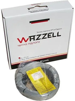 Wazzell Easyheat двожильний кабель теплої підлоги, 3000 Вт 1690881052 фото