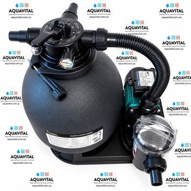 Emaux FSP390-SD075, 8 м&sup3;/ч, фильтровальная установка для бассейна 16814 фото