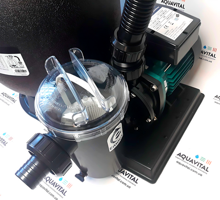 Emaux FSP390-SD075, 8 м&sup3;/год, фільтраційна установка для басейна 16814 фото
