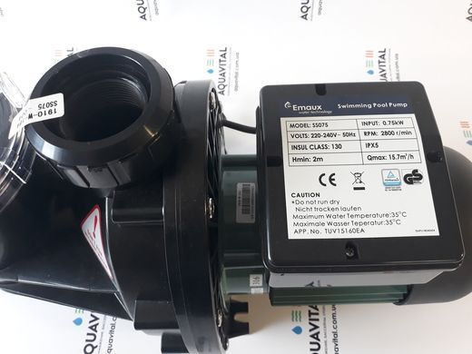 Emaux SS075, 13 м&sup3;/ч насос для бассейна 5482 фото