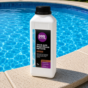 Препарат для удаления металлов и снижения жесткости воды Poolman Metall Off, 1 л А30105 фото