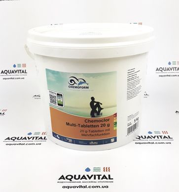Мульти-таблетки 4в1 Chemoform Multitab (20 гр), 5 кг 0508005CH фото