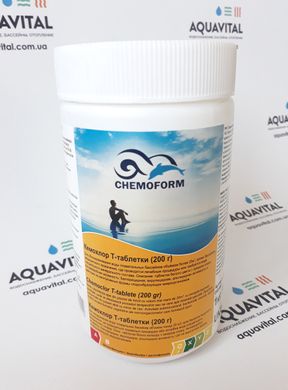 Медленный хлор таблетки Chemoform T-Großtabletten (200 гр), 1 кг 0505001CH фото