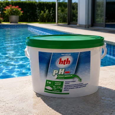 Засіб зниження рівня pH HTH Moins Micro-Billes, 5 кг S800813H2 фото