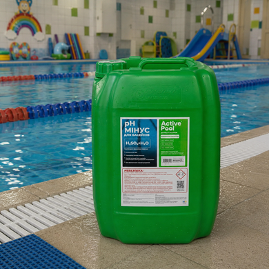 Жидкое средство для снижения уровня pH Active Pool серная кислота 36%, 20 л 80153 фото