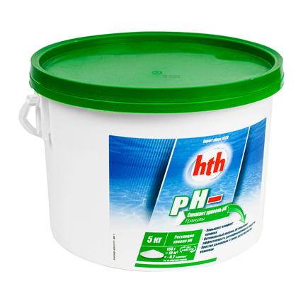 Средство для снижения уровня pH HTH Moins Micro-Billes, 5 кг S800813H2 фото