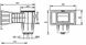 Kripsol SKAL.C Wide под скиммер для бассейна, под бетон / лайнер 523 фото 2
