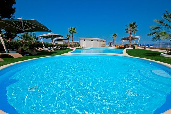 ELBE SBG серия Elite Smooth лайнер для бассейна Blue Sky 1,65 х 25 2001069 фото