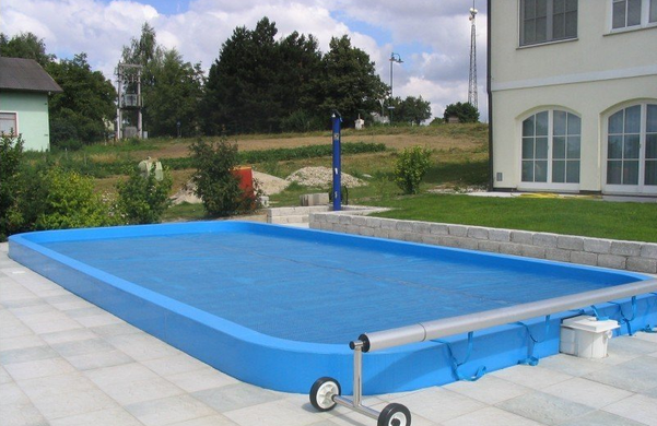 Aquajoy Platinum Bubbles солярне покриття для басейну, 500 мікрон, ширина 6 м 42274 фото