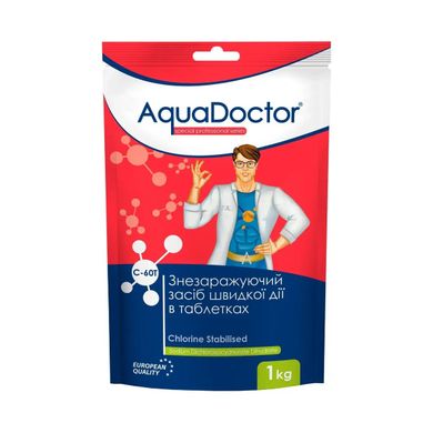 Шок-хлор таблетки AquaDoctor C-60T (20 гр), 1 кг 17509 фото