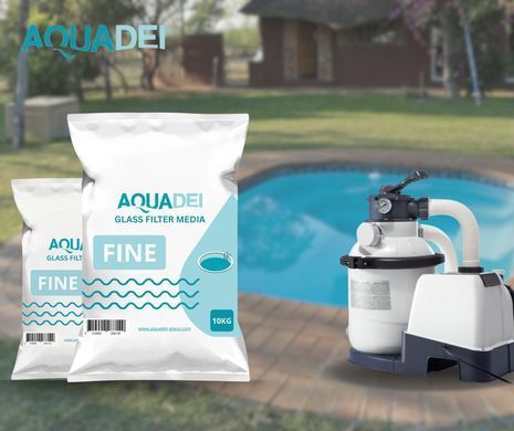 Стеклянный фильтрующий элемент AquaDei, фракция 0.5&ndash;1.0 мм (25 кг) A72356 фото