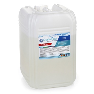 Жидкое средство для снижения уровня pH Crystal Pool pH Minus Liquid, 25 кг 01225 фото