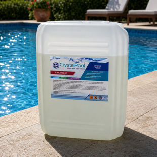 Жидкое средство для снижения уровня pH Crystal Pool pH Minus Liquid, 25 кг 01225 фото