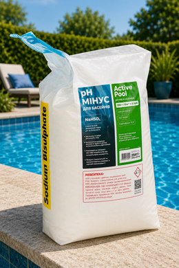 Средство для снижения уровня pH Active Pool pH Minus, 25 кг 600048 фото