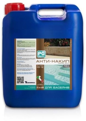 Препарат для снижения жесткости воды Barchemicals PG-12 Анти-накипь, 10 л PG-12.10 фото
