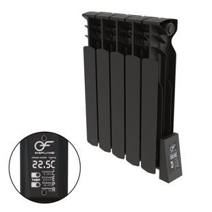 Электрический радиатор Flyme Elite Black 5R EF-RE-5RB фото
