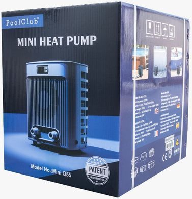 Inverpac Mini Q55 (5,5 кВт) тепловой насос для сборного бассейна до 20 м&sup3; MINI Q55 фото