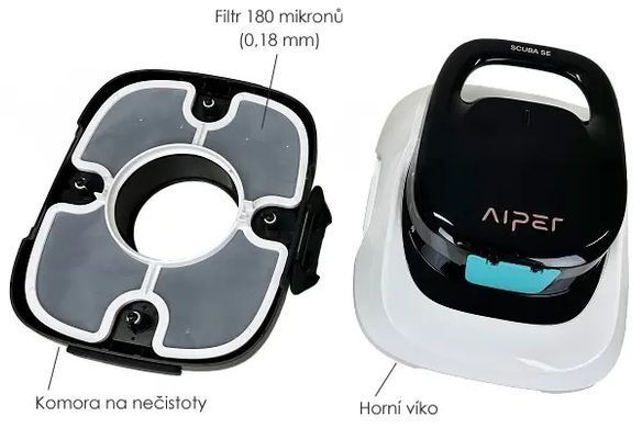 Aiper Scuba SE White беспроводной робот-пылесос для бассейна X1 White фото