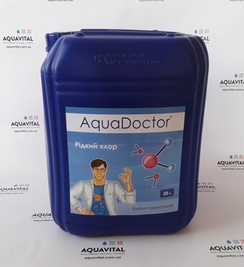 Рідкий хлор AquaDoctor C-15L, 20 л 17943del фото