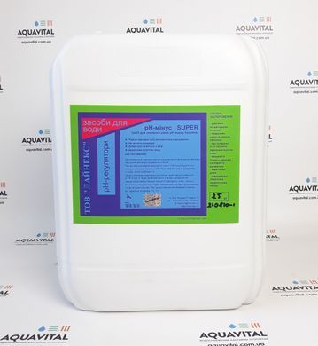 Жидкое средство для снижения уровня pH Linex pH-Minus Super, 25 кг 0811025 фото