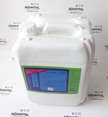 Жидкое средство для снижения уровня pH Linex pH-Minus Super, 25 кг 0811025 фото