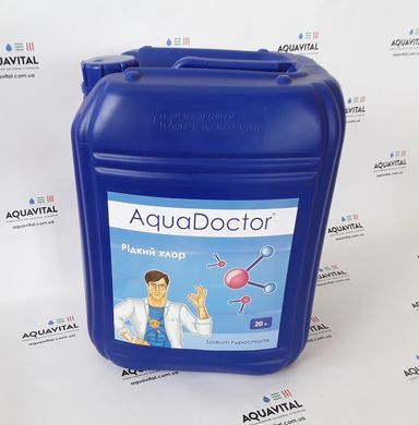 Рідкий хлор AquaDoctor C-15L, 20 л 17943del фото