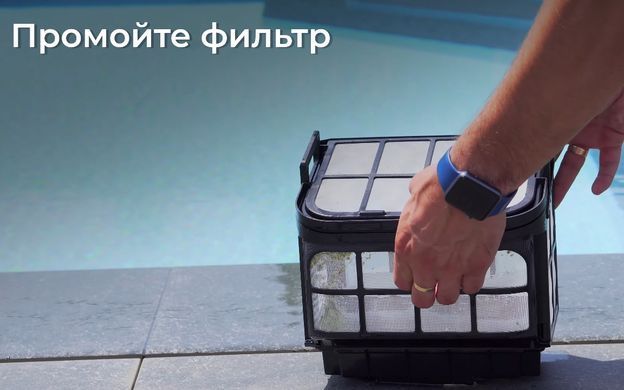 Aquaviva 7320 Black Pearl робот-пылесос для бассейна (с щётками для очистки углов) 21628 фото