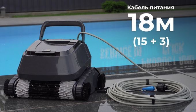 Aquaviva 7320 Black Pearl робот-пылесос для бассейна (с щётками для очистки углов) 21628 фото