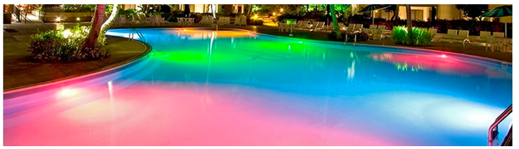 Прожектор світлодіодний Aquaviva 028 99LED RGB (кольоровий), 6 Вт 23826 фото