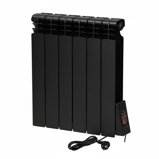 Електричний радіатор Flyme Elite Black 6R EF-RE-6RB фото