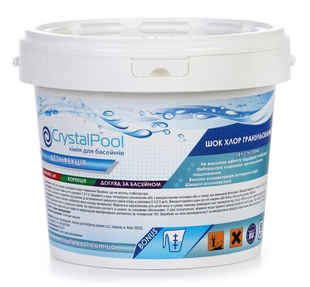 Шок-хлор гранулы Crystal Pool Dry Chlorine Granules, 5 кг 02705 фото