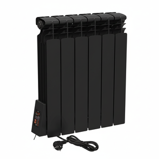 Електричний радіатор Flyme Elite Black 6L EF-RE-6RL фото
