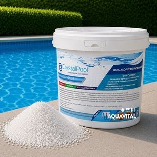 Шок-хлор гранули Crystal Pool Dry Chlorine Granules, 5 кг 02705 фото