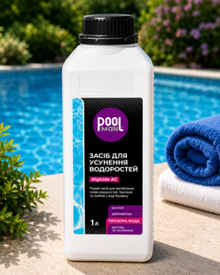 Альгіцид проти водоростей Poolman Algicide AC, 1 л A50127 фото