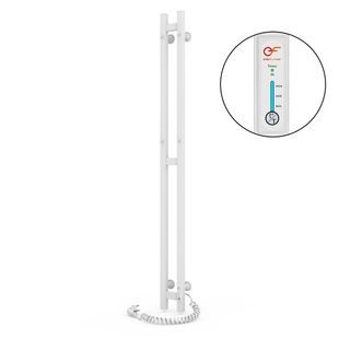 Полотенцесушитель Flyme White Duet R (105 х 1209), подключение справа TEFW-duet-R фото