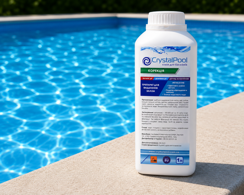 Препарат для удаления металлов и снижения жесткости воды Crystal Pool MetalGone, 1 л 07101 фото