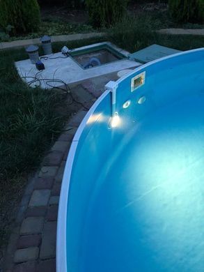 Прожектор світлодіодний для каркасних басейнів PG-0511612 LED White, 10 Вт, із трансформатором PG-0511612 фото