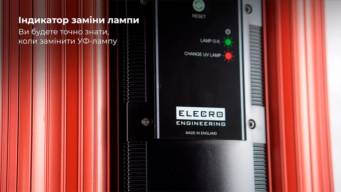 Elecro Quantum Q-55-EU ультрафіолетова фотокаталітична установка з дозуючим насосом 32693 фото