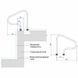 Поручень Emaux ARP-F (AISI 316) 7205 фото 5