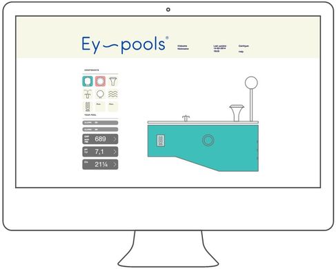 Комплект дистанційного керування EY POOL хлоргенератом BSV KITCONNECT фото