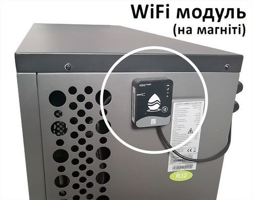 Falcon IRON (13 кВт) тепловий інверторний насос для басейну до 70 м&sup3; PASRW030-P-BP6II-X фото