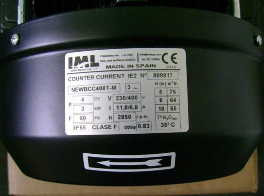 IML New BCC 300М, 30 м&sup3;/год насос для басейну 300773 фото